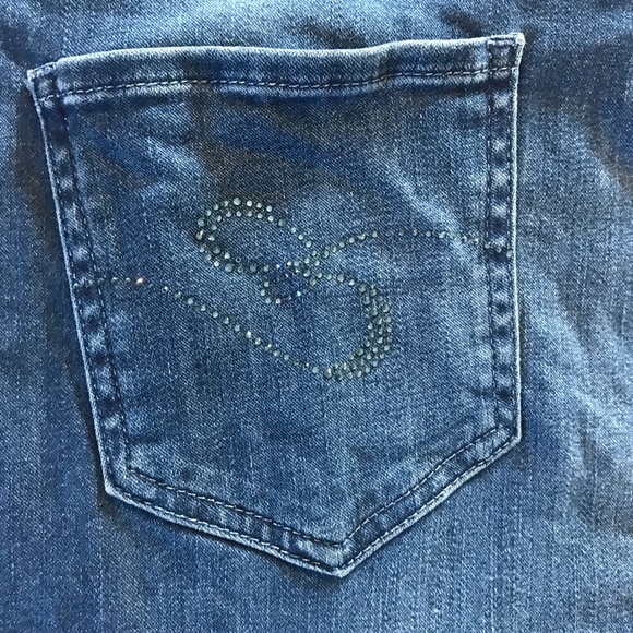 Escada Jeans with Rhinestone Accents on Pockets - Picture 4 of 5